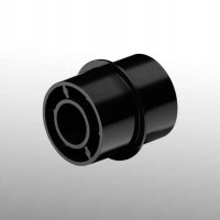 Двойна ролка опорна с борд D50/42.5 за ос ф16, L50.5 (287 / 82537)
