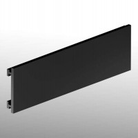 PE профил H=90 за шина 60х5/60х6, L3000, черен (534 / 88678)