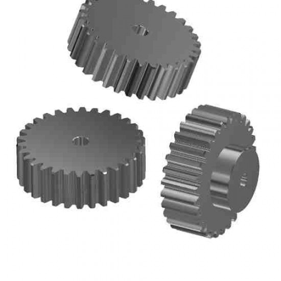 Цилиндрично зъбно колело m=1, z=53 (401010053)